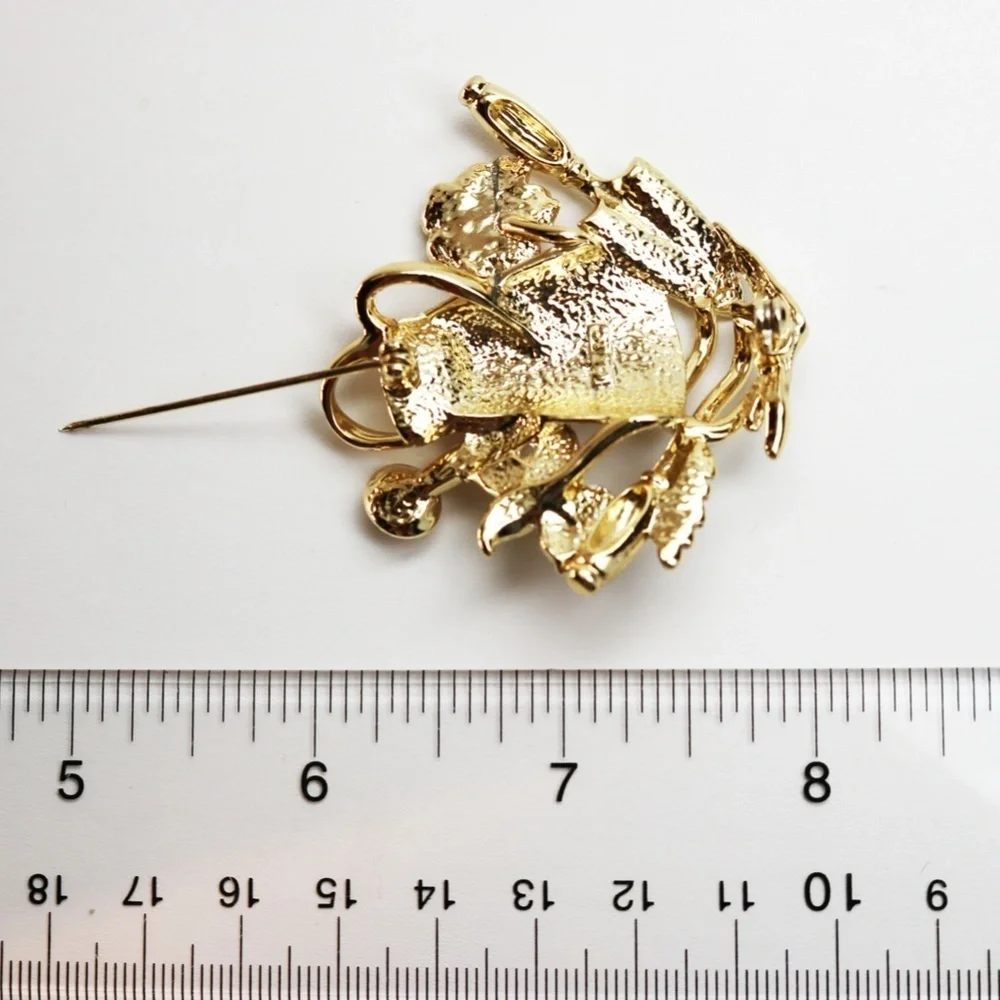 🍃👒 Gardener’s Gift 🌷 Garden Tools Brooch 🌷🌿